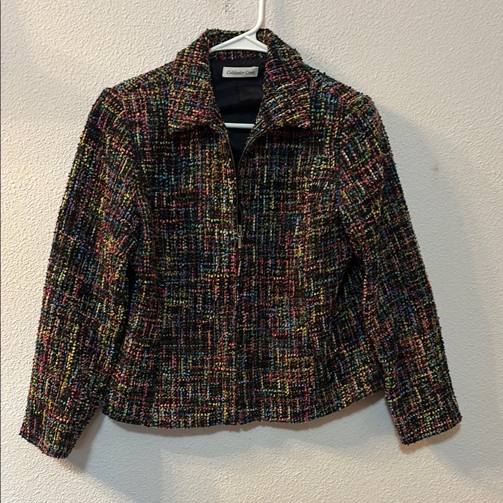 Coldwater Creek Black Blazer with Structured Design